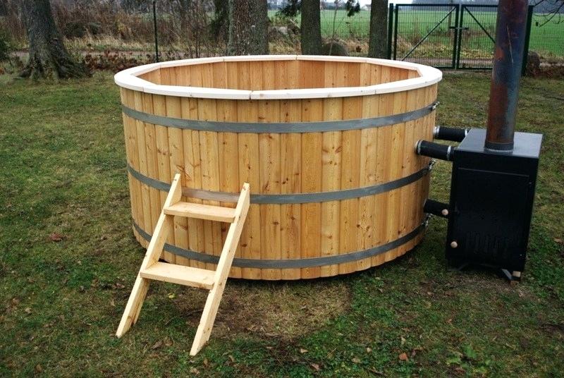 Simplicity Of A Wood Fired Hot Tub How, How Long Do Wooden Hot Tubs Last
