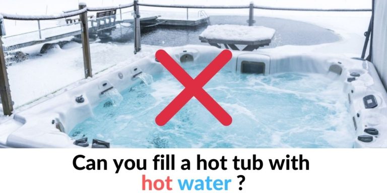 Can You Fill A Hot Tub With Hot Water? [Rain, Hose, Cold] - Hot Tubs Report A Hose Fills A Hot Tub