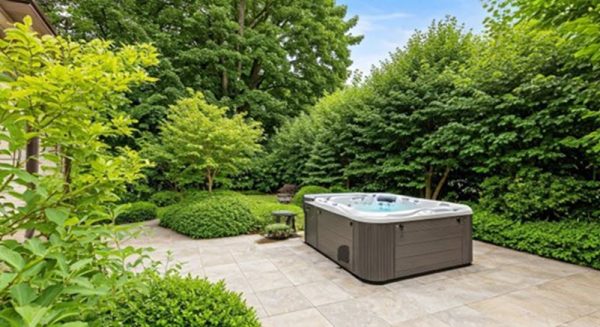 hot tub patio