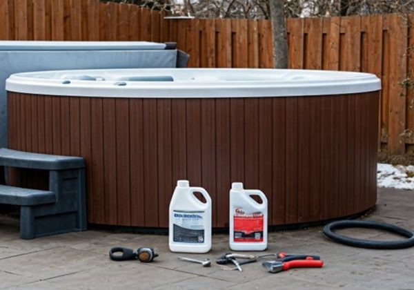 how do i winterize a hot tub